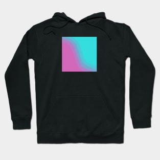 Purple Teal Ombre Color Blend Hoodie